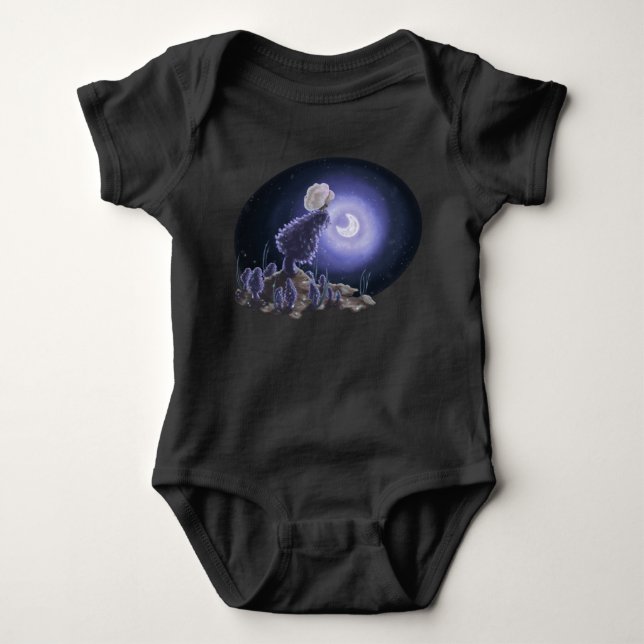 Body Para Bebê Reunião à Lua (Frente)