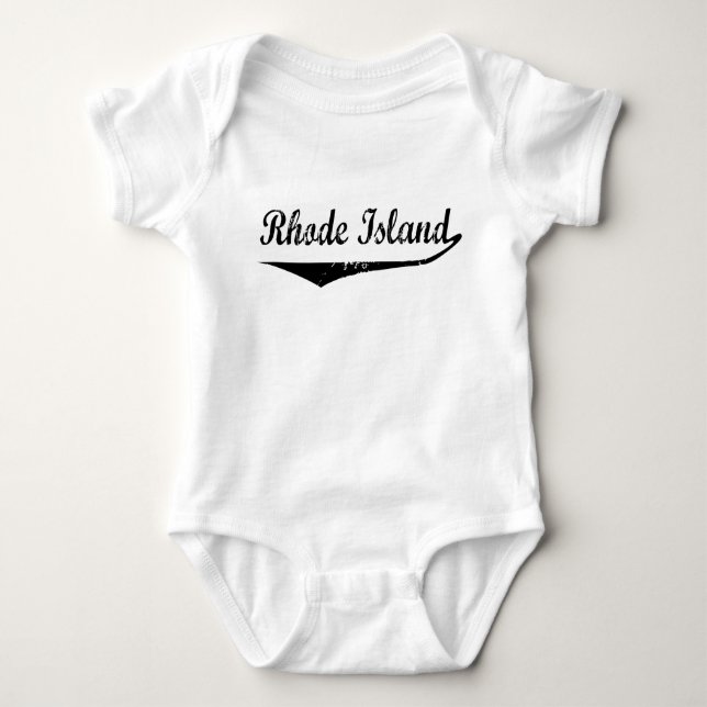 Body Para Bebê Rhode - ilha (Frente)