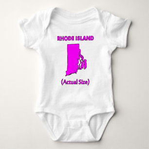 Body Para Bebê Rhode Island - Tamanho Real