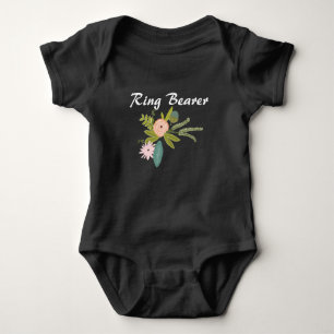 Body Para Bebê RING BEARER Floral e Fauna
