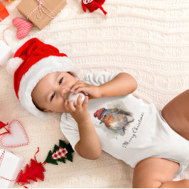 Body Para Bebê Robin Winter Delight, personalizado