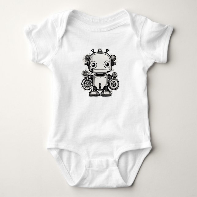 Body Para Bebê robô (Frente)