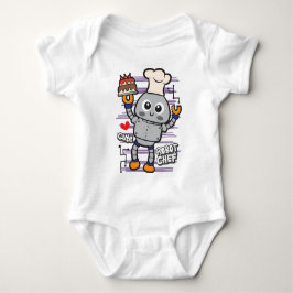 Body Para Bebê Robô chef