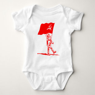 Body Para Bebê Robô comunista