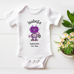 Body Para Bebê Robô fashion
