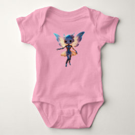 Body Para Bebê Robô Pixie Bailarina Fofa
