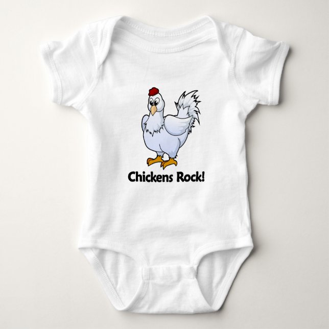 Body Para Bebê Rocha das galinhas! (Frente)