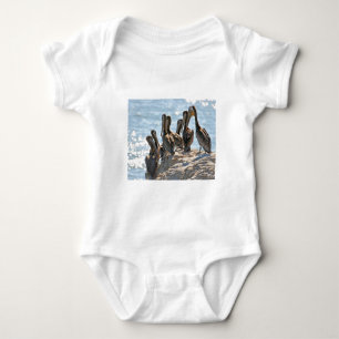 Body Para Bebê Rocha Pelican