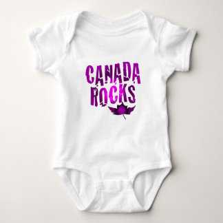 Body Para Bebê Rochas de Canadá
