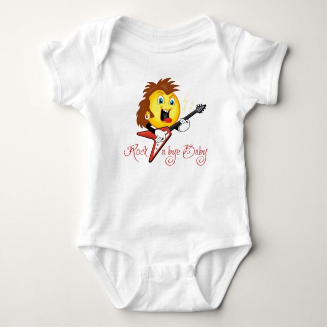 Body Para Bebê Rock a Bye Baby (Frente)