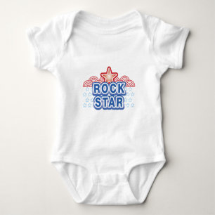 Body Para Bebê Rock Star
