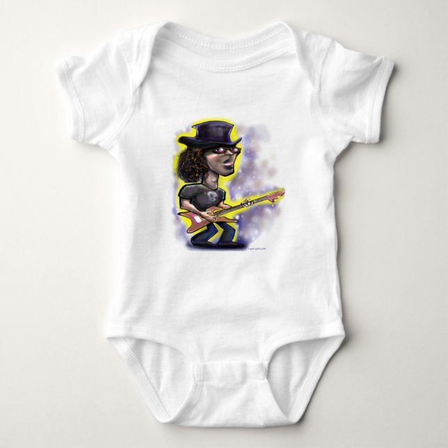 Body Para Bebê Rockstar (Frente)