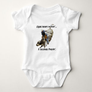 Body Para Bebê Rodeo - Bull Rider
