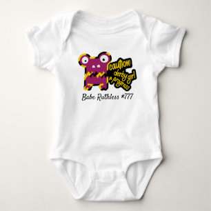 Body Para Bebê Roller Derby Bebê Roupa - Personalize!
