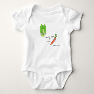 Body Para Bebê Romaine Calm e Carrot sobre uma só ocasião