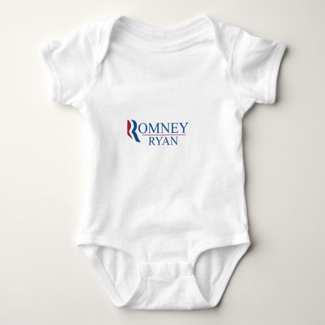 Body Para Bebê Romney Ryan 2012 (Frente)