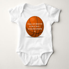 Body Para Bebê Romper adorável, loving do basquetebol