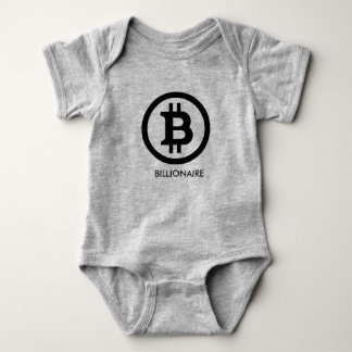 Body Para Bebê Romper da Multimilionário-Criança de BITCOIN