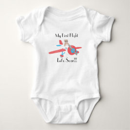 Body Para Bebê Romper do primeiro vôo do bebê