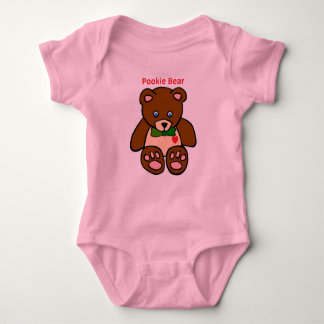 Body Para Bebê Romper do urso de Pookie para miúdos