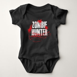Body Para Bebê Romper Playsuit do caçador do zombi dos bebés