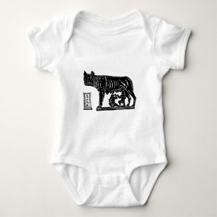 Body Para Bebê Romulus e mitologia romana Remus