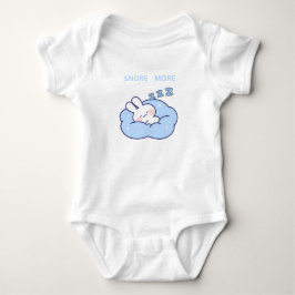 Body Para Bebê Roncar mais coelho