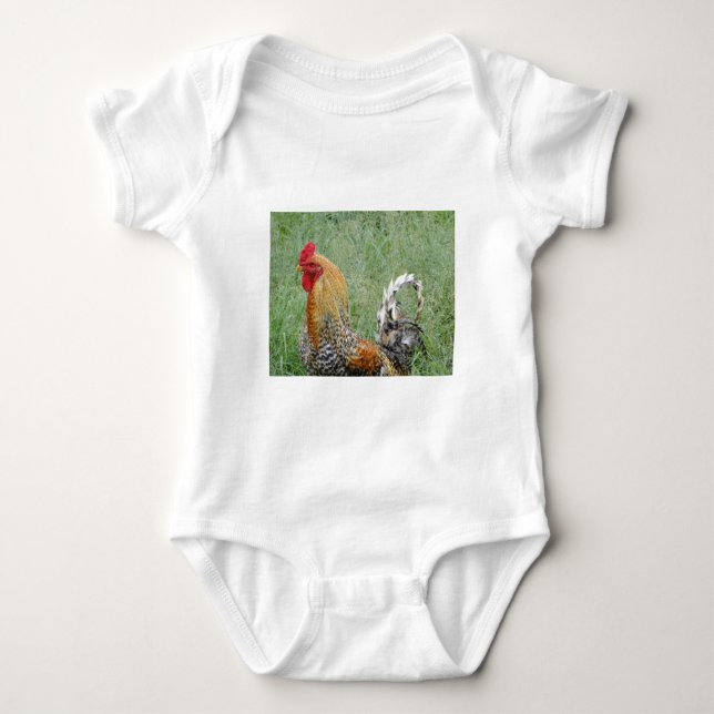 Body Para Bebê Roosters (Frente)