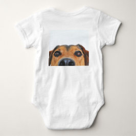 Body Para Bebê ropa de bebé con imágenes de perro