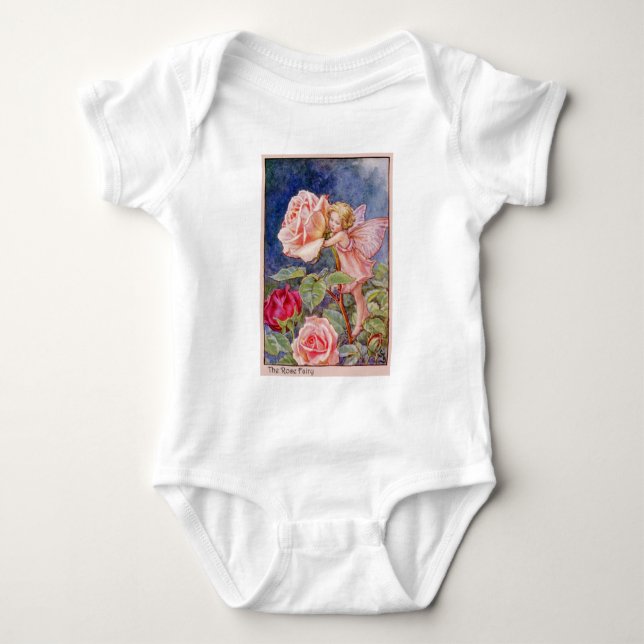 Body Para Bebê Rosa (Frente)