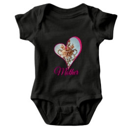 Body Para Bebê Rosa Barroca  