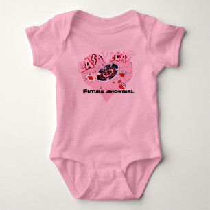 Body Para Bebê Rosa de bebê futuro do artista de Las Vegas