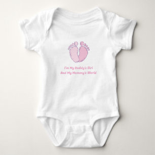 Body Para Bebê Rosa e Perfeito: Fato de Criança Personalizado