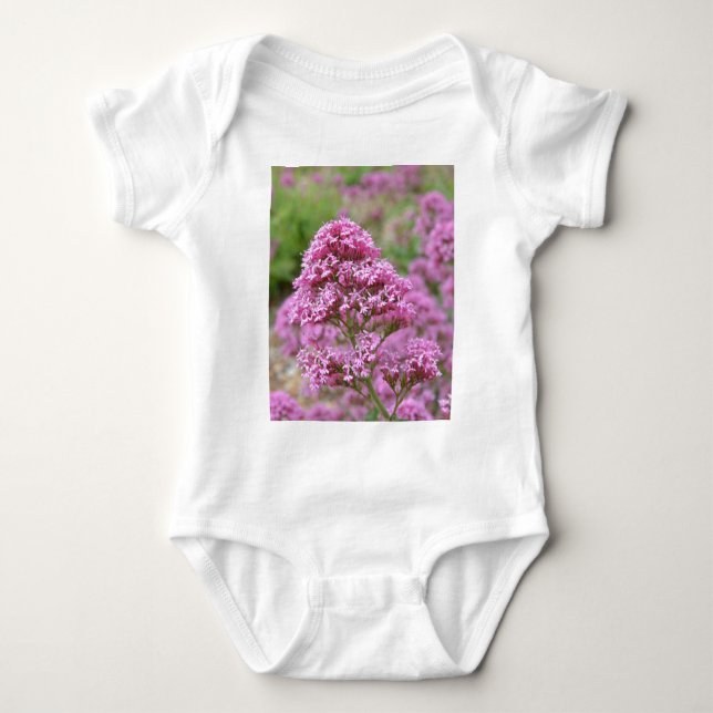 Body Para Bebê Rosa Mar (Frente)