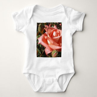 Body Para Bebê Rosa Rosa Peach