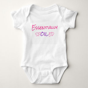 Body Para Bebê Rosa/roxo infantis essencialmente estragados do