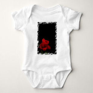 Body Para Bebê Rosas são vermelhos