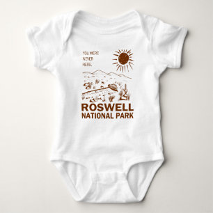 Body Para Bebê Roswell National Park OFO Flying Saucer Aliens
