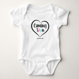 Body Para Bebê Roteiro de Bebê Chegando Em Breve Gêmeos gravidez