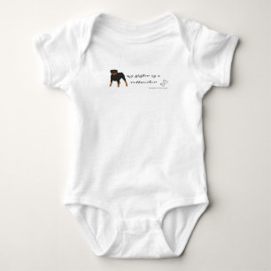 Body Para Bebê rottweiler