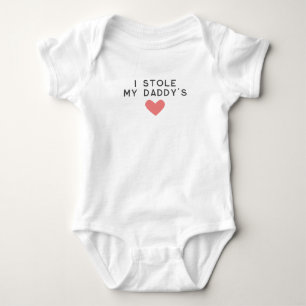 Body Para Bebê Roubei o Coração do Meu Papai