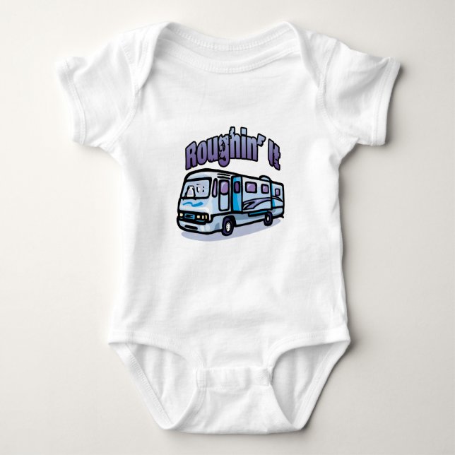 Body Para Bebê Roughin ele (Frente)