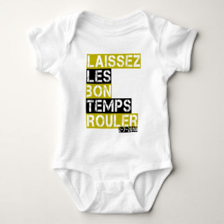 Body Para Bebê Rouler dos temps do bon dos les de Laissez