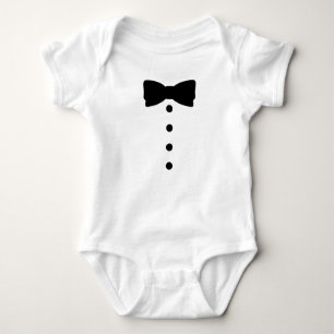 Body Para Bebê Roupa Arco do Tuxedo Formal