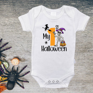 Body Para Bebê Roupa Assustadora Dão Figurinha Bonita Minha rua D