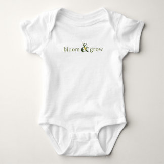 Body Para Bebê Roupa de bebé Bloom & Grow nature farmhouse