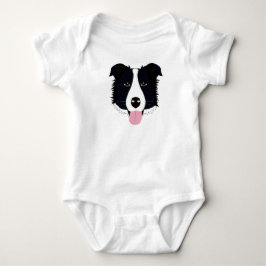 Body Para Bebê Roupa de bebé com design de cachorro fofo.