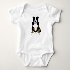 Body Para Bebê Roupa de bebê com design de cachorro fofo.