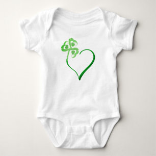 Body Para Bebê Roupa De Bebê Do Coração De Vestuário