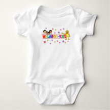 roupa de bebé estrelado da Walbookies
